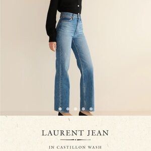 Doen Straight-Leg Jeans in Light Blue Wash